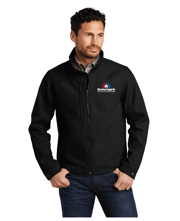 Men's Duck Bonded Soft Shell Work Jacket