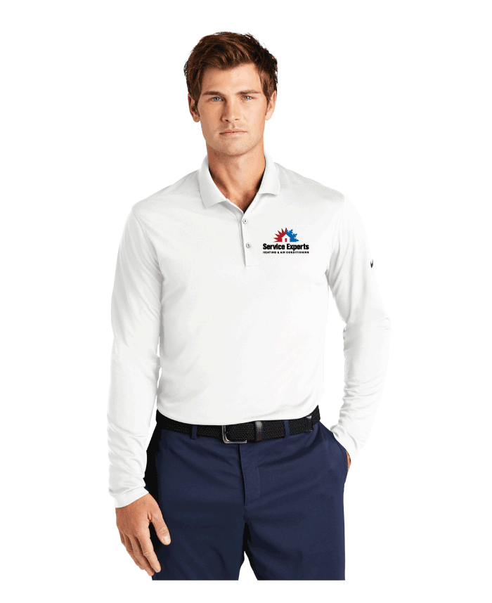 Men's Long Sleeve Nike Polo