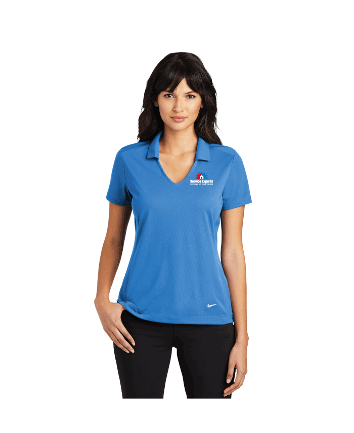 Ladies Nike Dri-Fit Vertical Mesh Polo