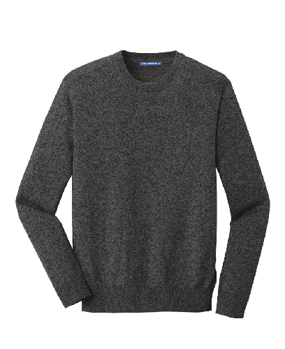 Men's Port Authority Marled Crew Sweater