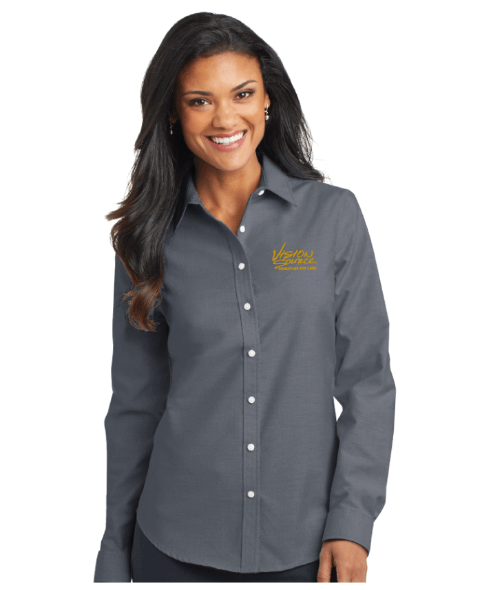 Port Authority Ladies Long Sleeve Oxford