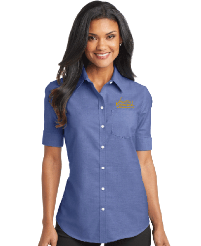 Port Authority Ladies Short Sleeve Oxford