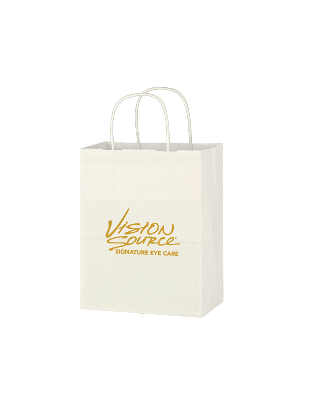 White Paper Bag 8x10x4 (500+)