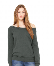 Bella Off the Shoulder Fleece Sweatshirt